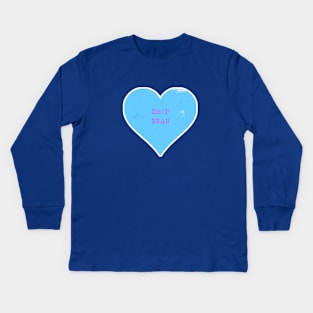 Candy Heart Kids Long Sleeve T-Shirt